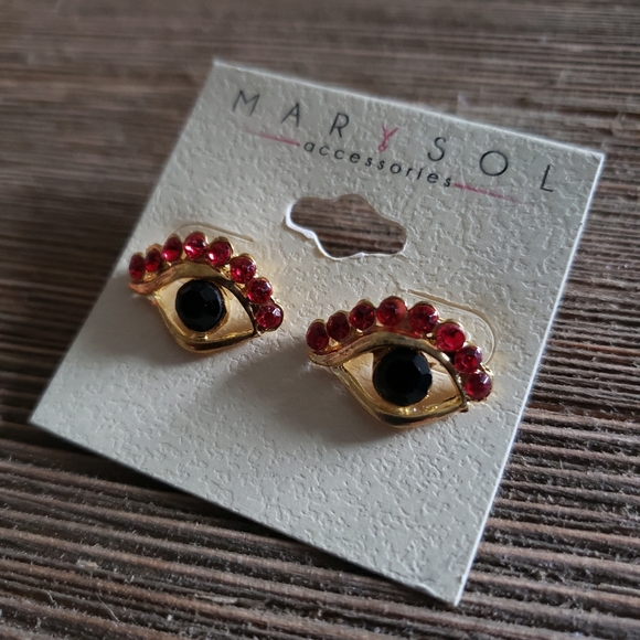egyptian eye earrings